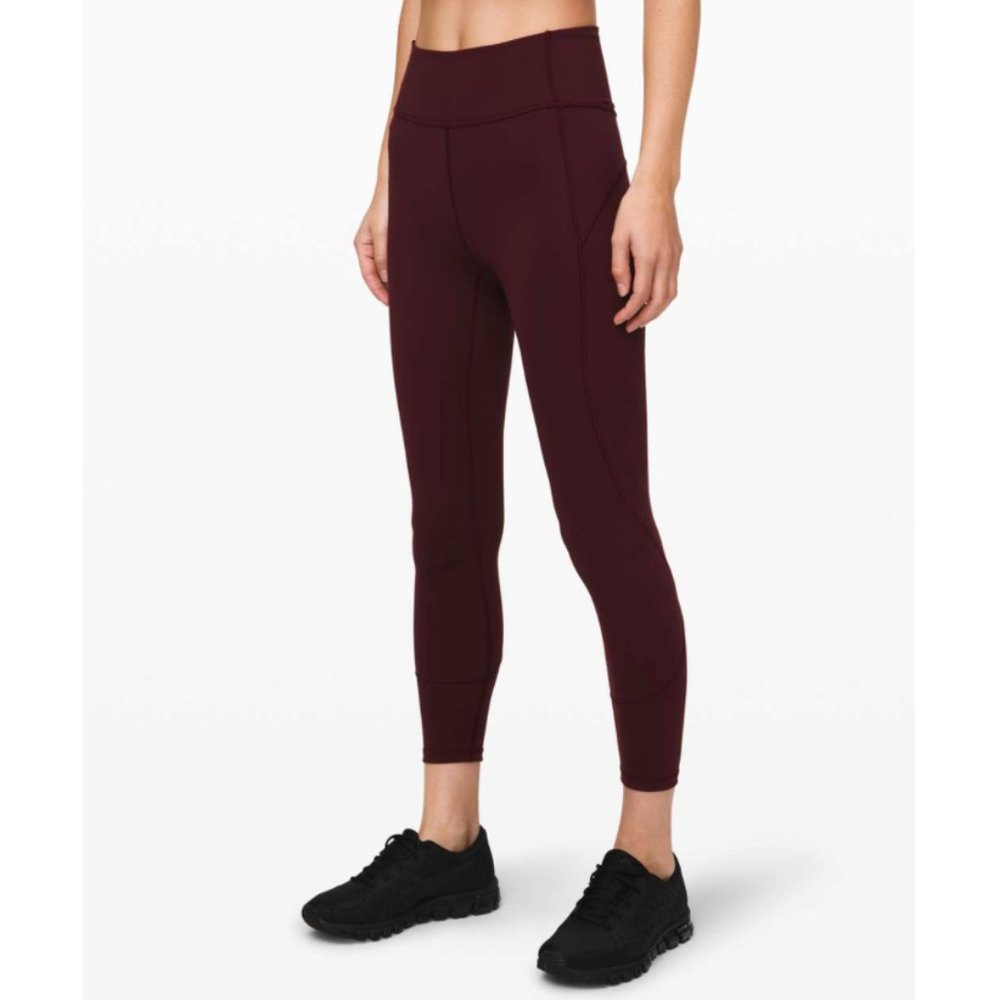 EUC Sz 8 Lululemon In Movement Tight 25" *Everlux